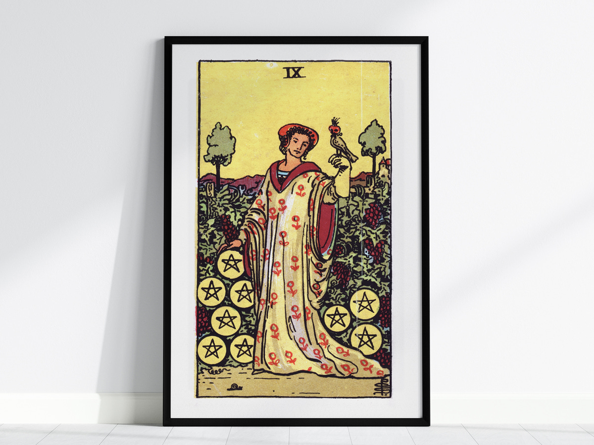 RW-Nine-of-Pentacles_feature-01-24x36
