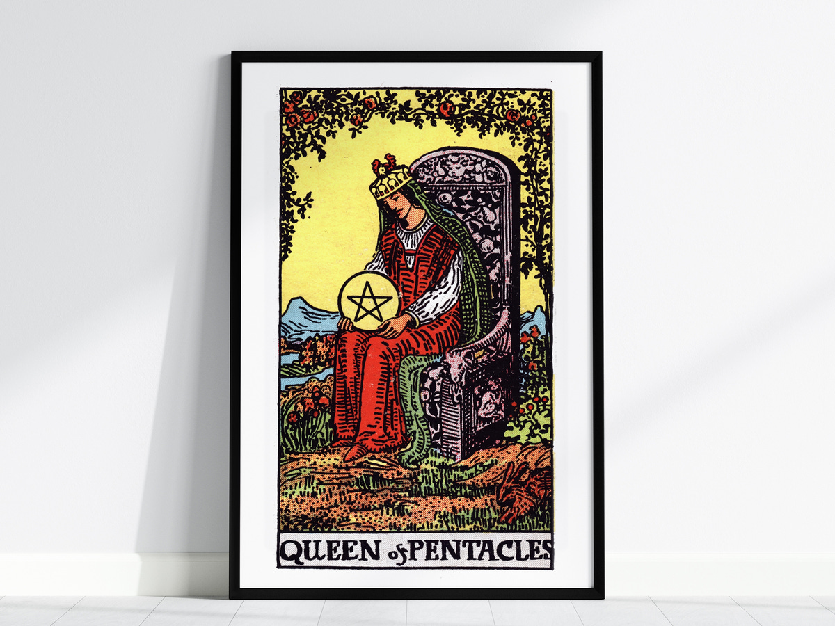 RW-Queen-of-Pentacles_feature-01-24x36