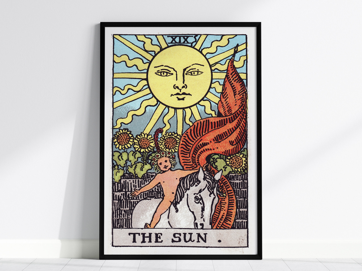 The Sun (Restored Rider-Waite) — feature-01-24x36