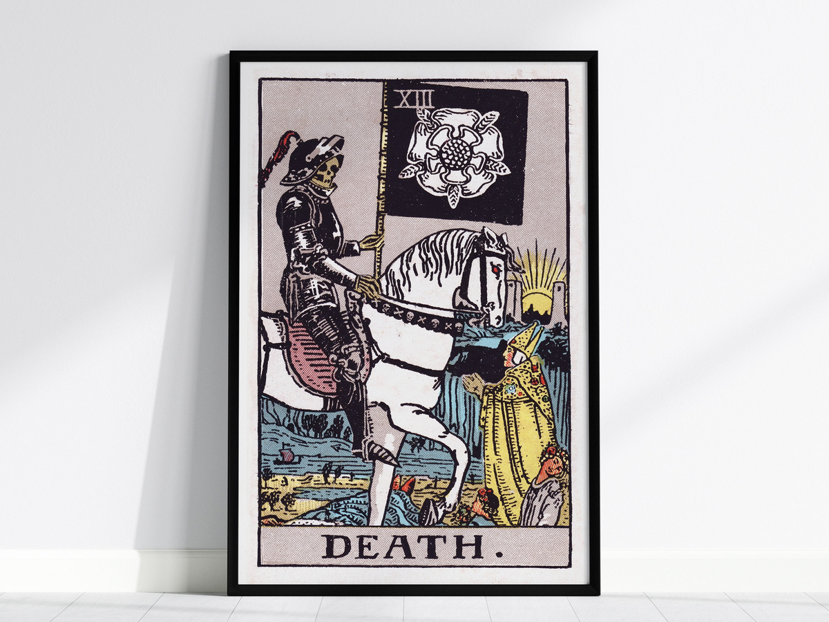 Death (Restored Rider-Waite) — feature-01-24x36