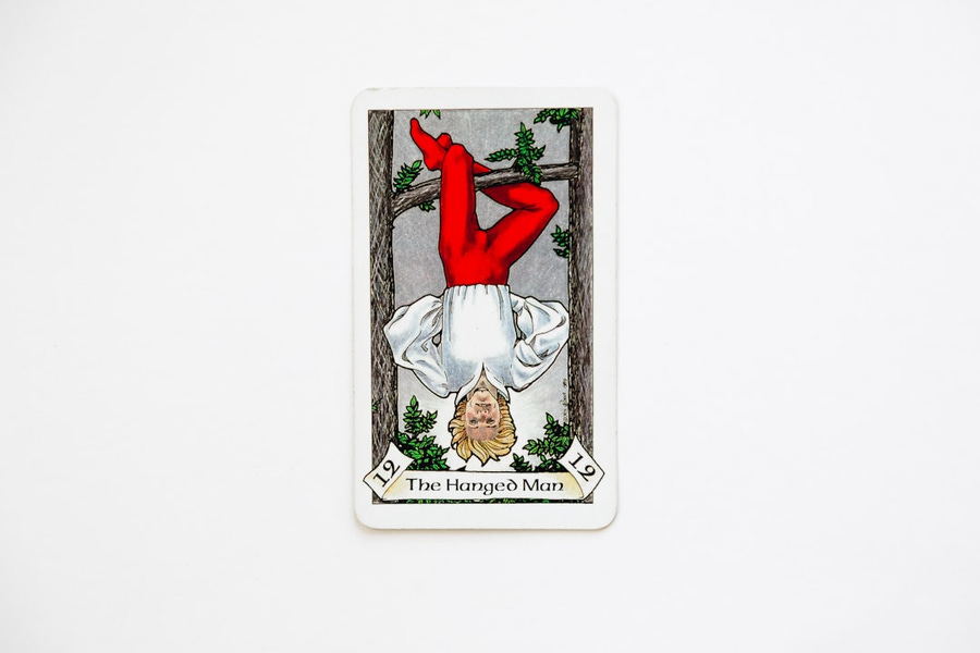 Mindful Reflection: Using The Hanged Man to Embrace Patience