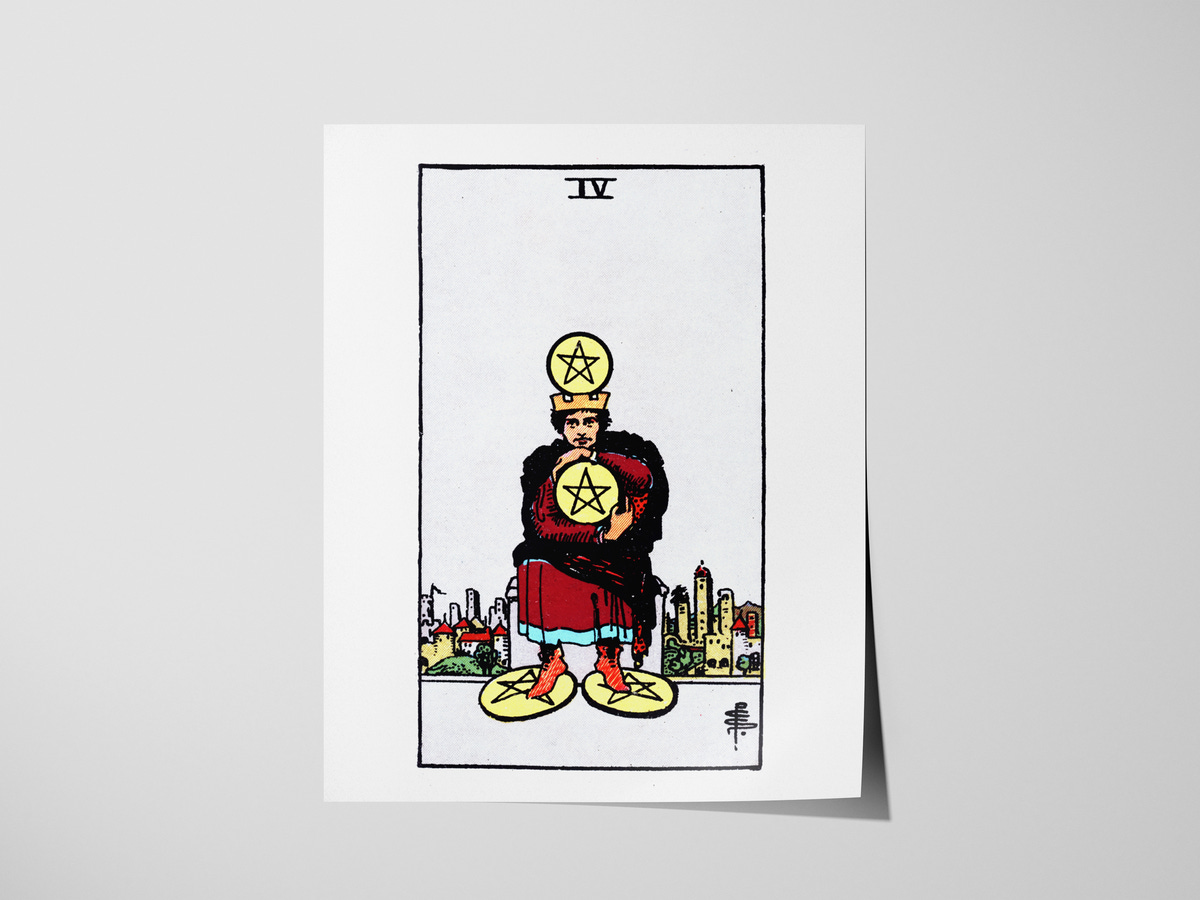 RW-Four-of-Pentacles_print-01