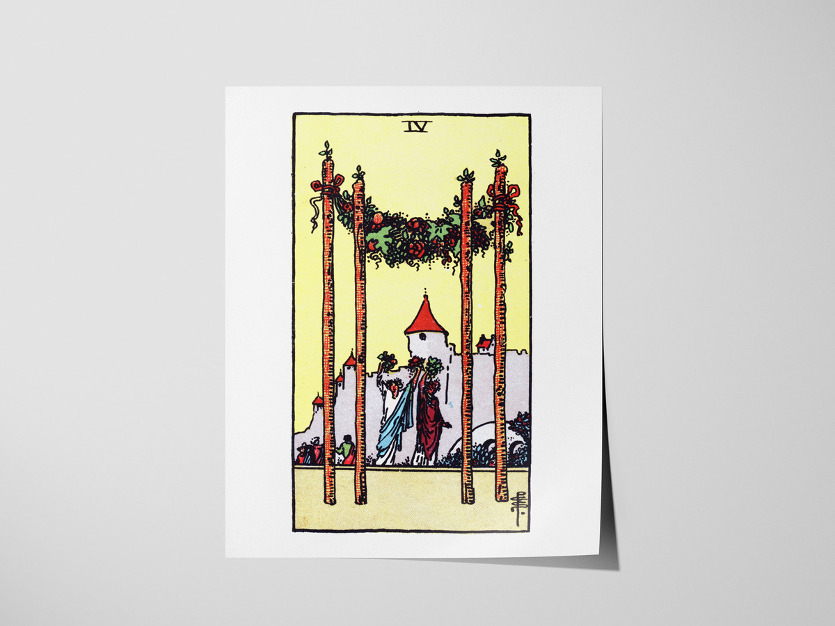 RW-Four-of-Wands_print-01