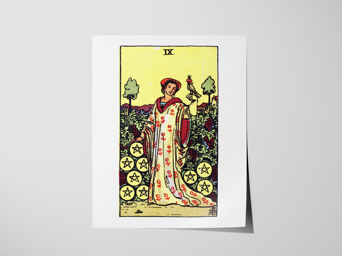 RW-Nine-of-Pentacles_print-01